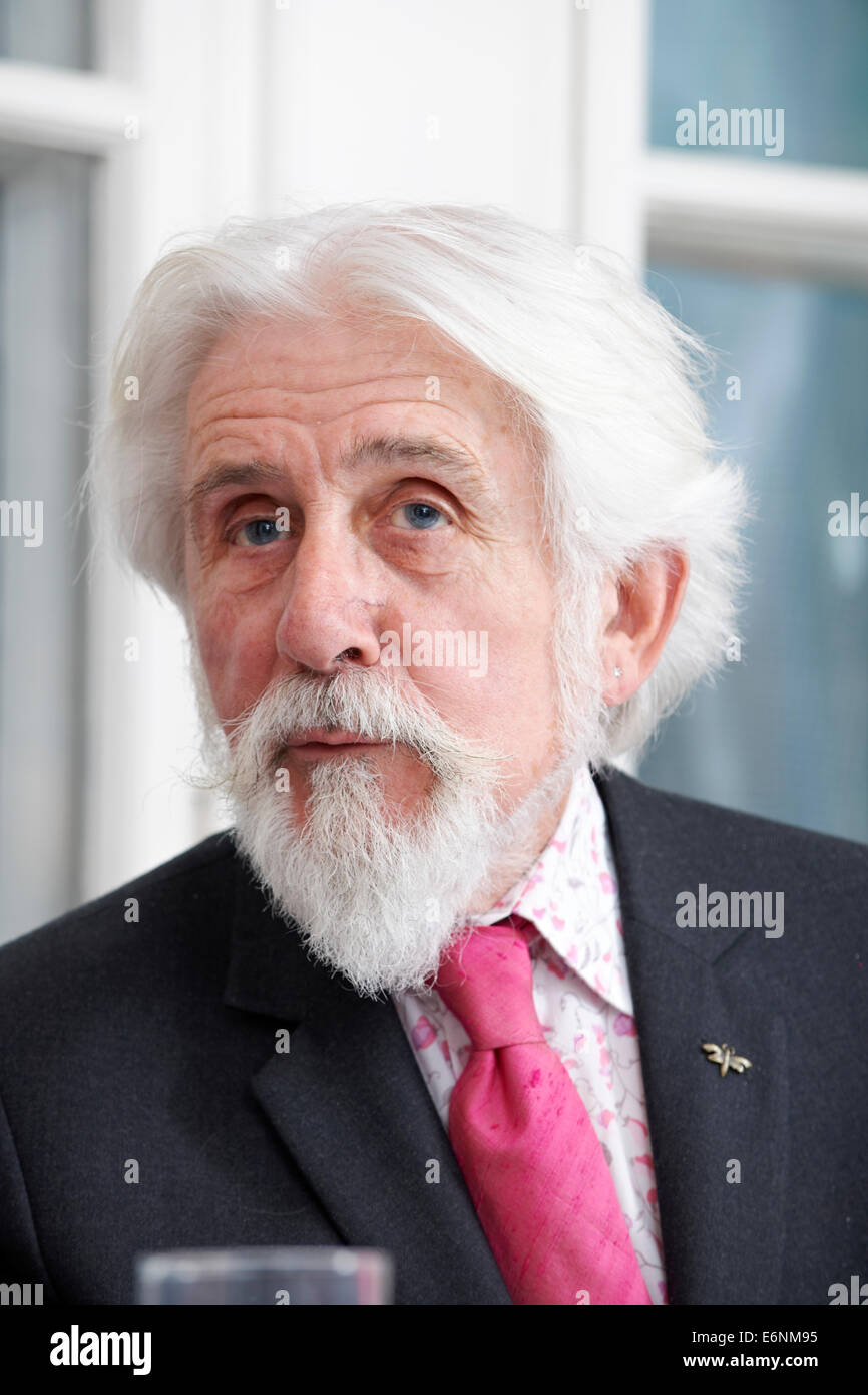 Sir Roy Strong in der Oldie literarisches Mittagessen 14.05.13 Stockfoto