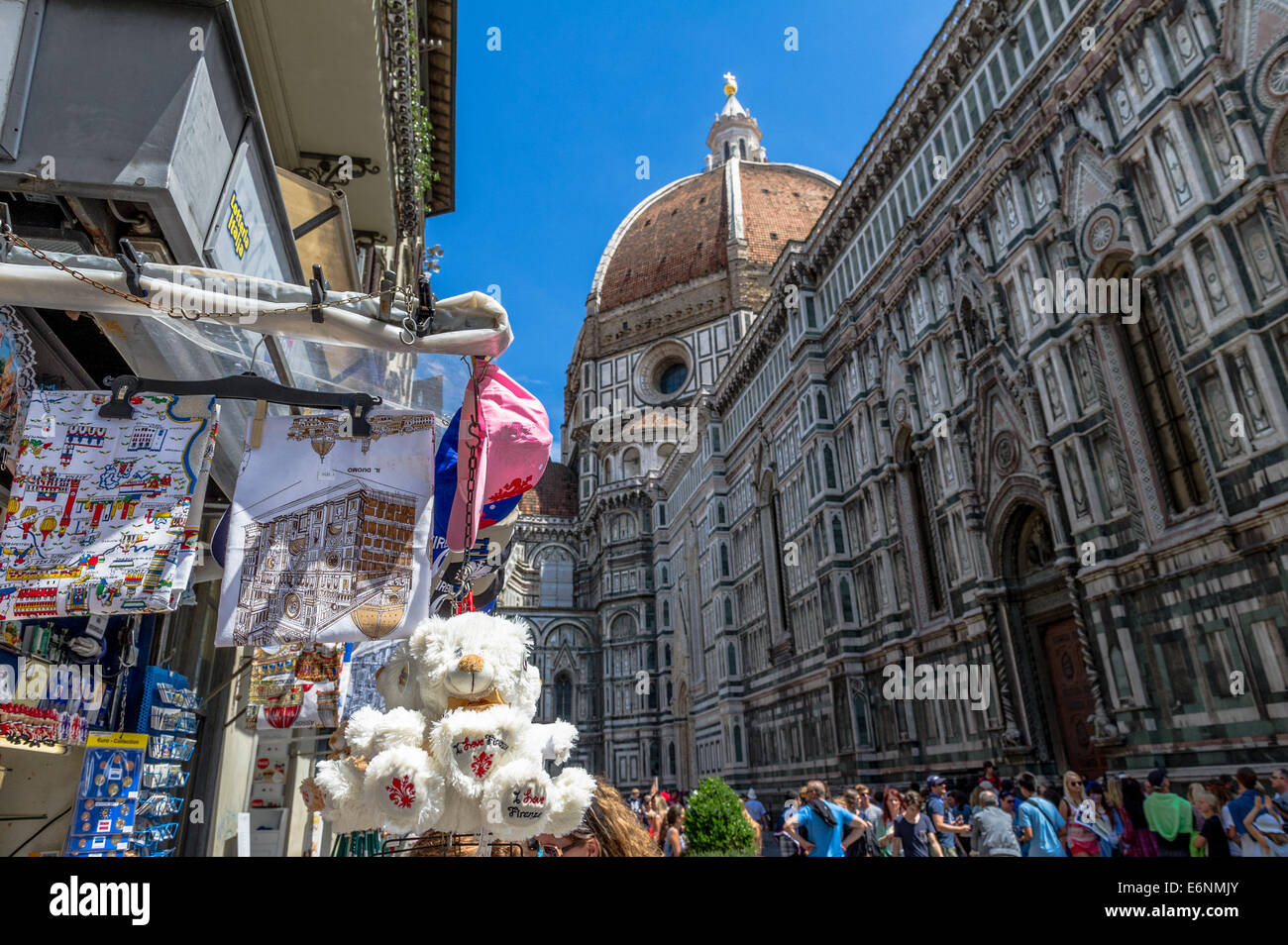 Die Basilika der Heiligen Maria der Blume ist die Kirche von Florenz, Italien. Stockfoto