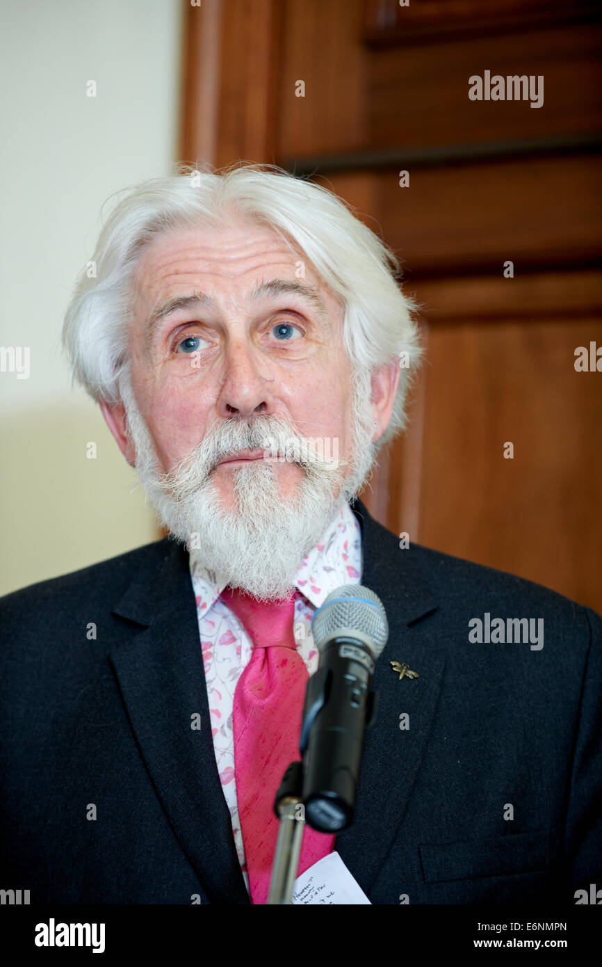 Sir Roy Strong in der Oldie literarisches Mittagessen 14.05.13 Stockfoto