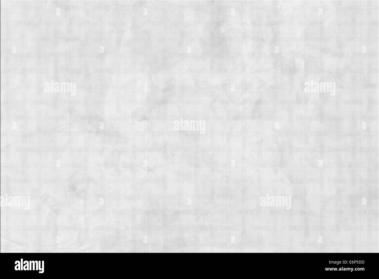 Weiche Lichtverteilung mit Flecken auf der Oberfläche des Papiers Stockfoto