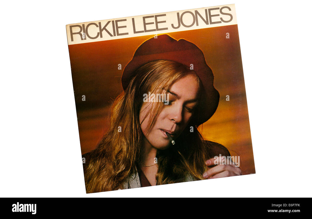 Rickie Lee Jones war der gleichnamigen Debüt-Album der amerikanischen Singer-Songwriter Rickie Lee Jones. Es erschien im Jahr 1979. Stockfoto