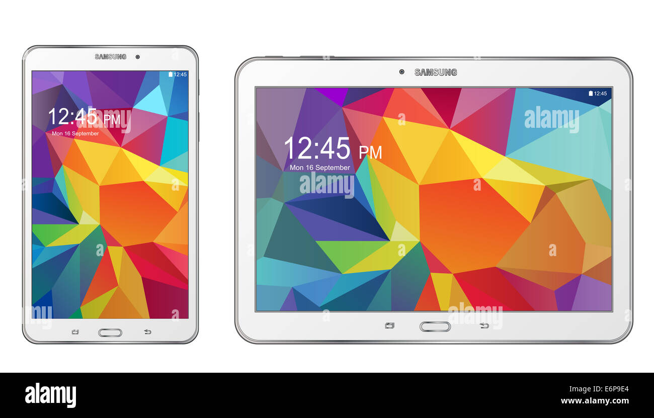 Samsung Galaxy Tab S Stockfoto