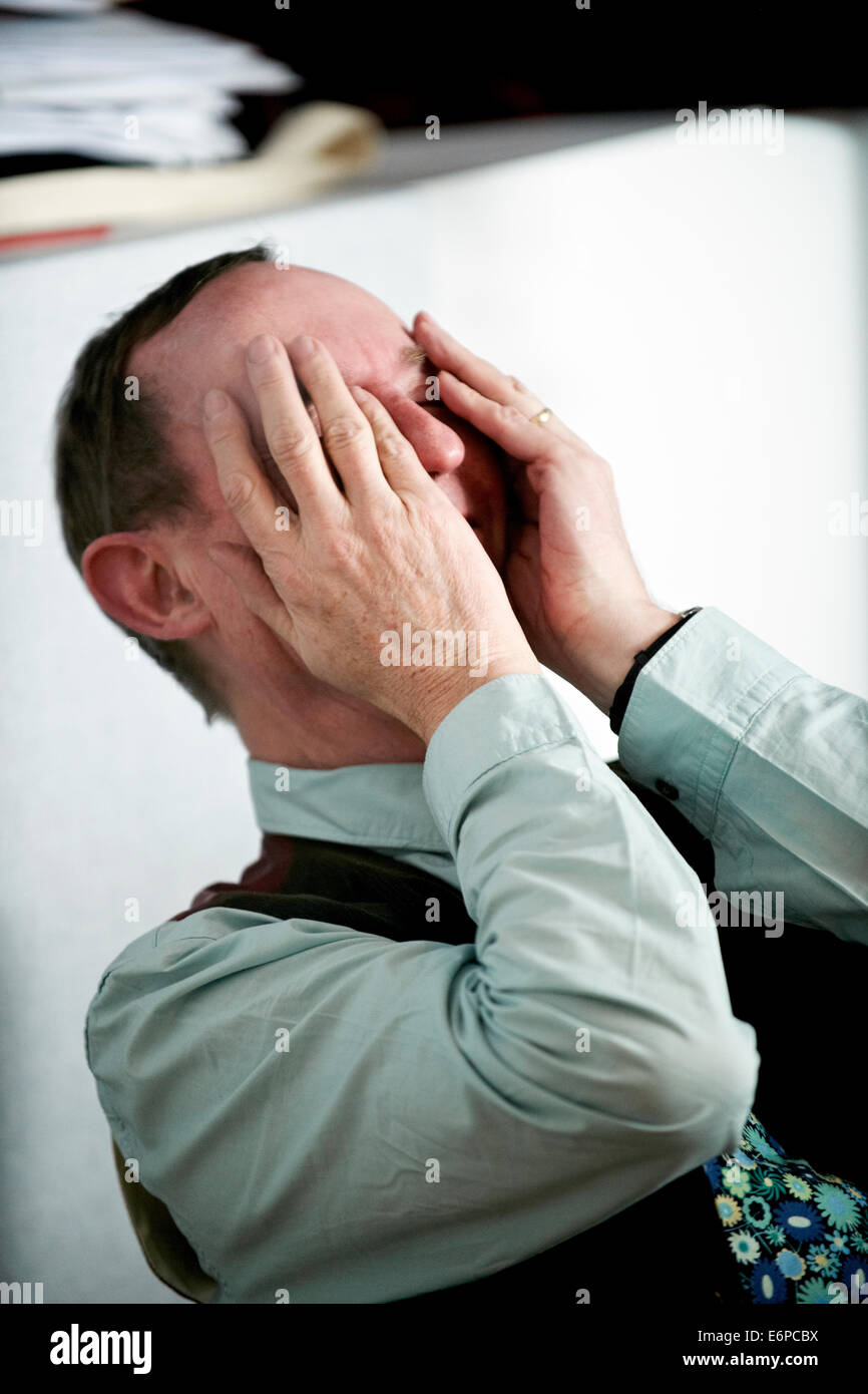 A N Wilson Craig Brown und Freunde Aufnahme in den Studios in Gusseisen 16.02.2012 Stockfoto