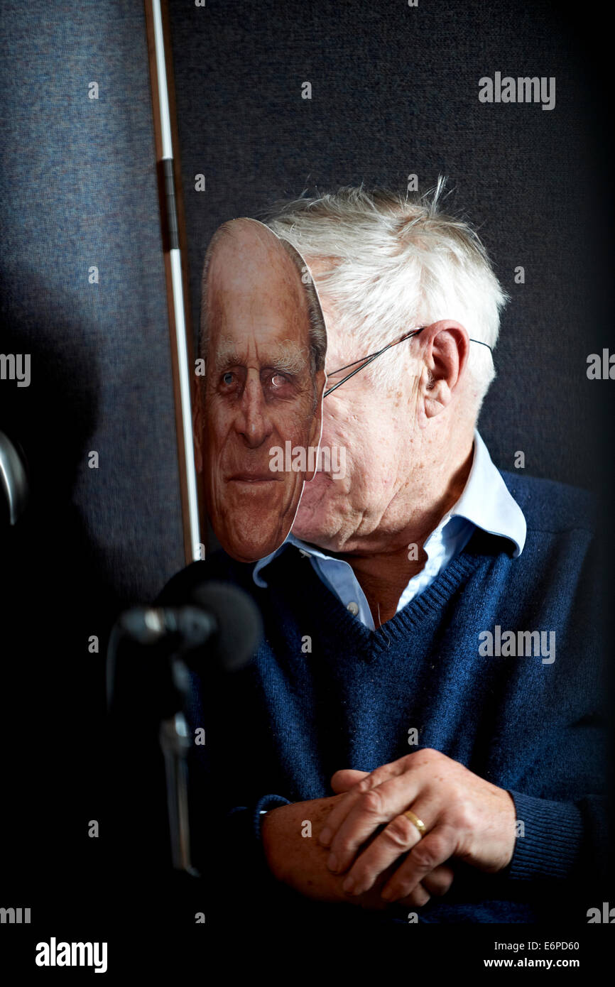 Richard Ingrams Craig Brown und Freunde Aufnahme in den Studios in Gusseisen 16.02.2012 Stockfoto