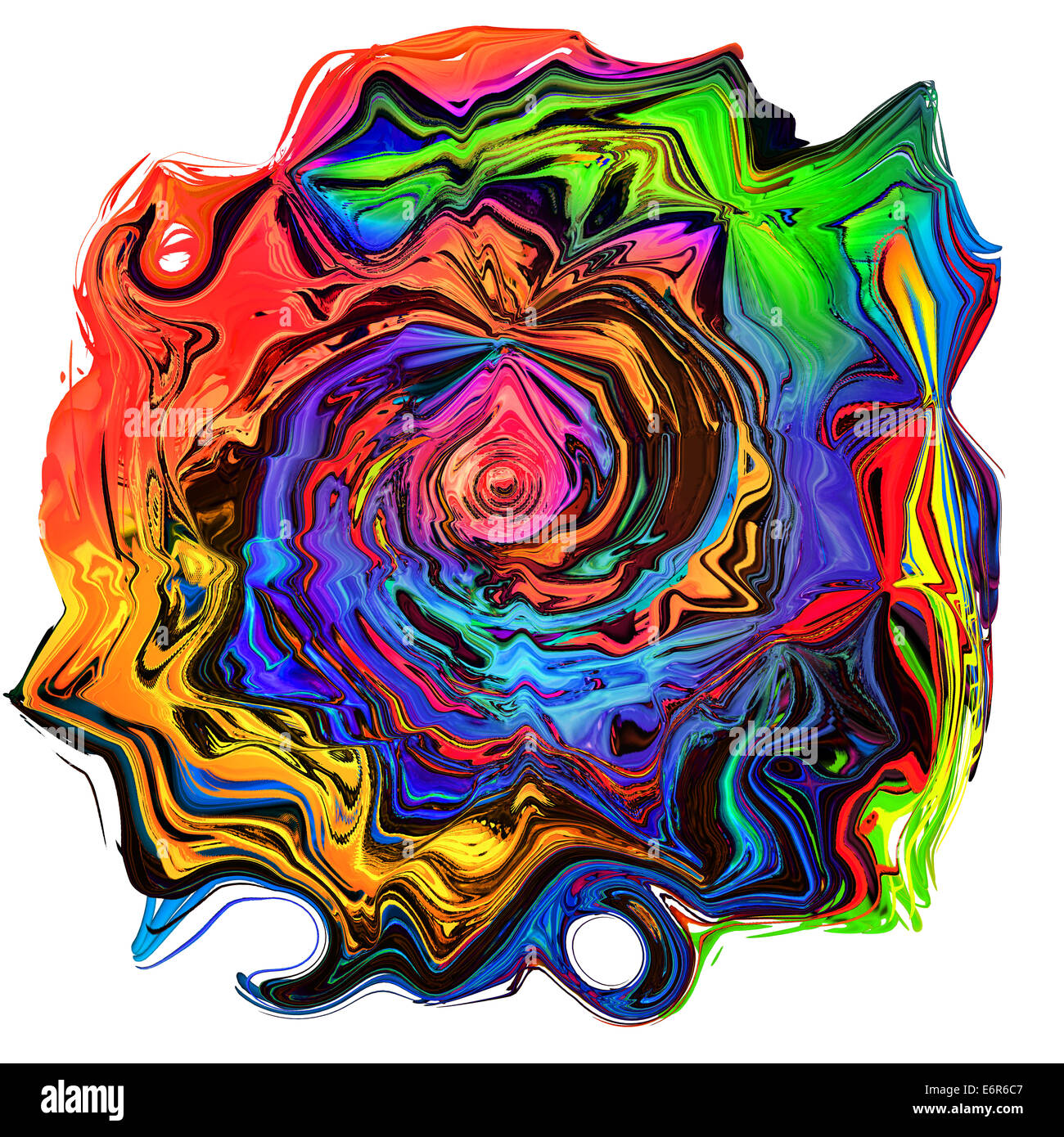 Multicolor neue verschiedene berühmte reichen modischen überraschend innovative wunderschöne Hintergrund cool Kreis Feuer Weltraumkunst seltsam Stockfoto