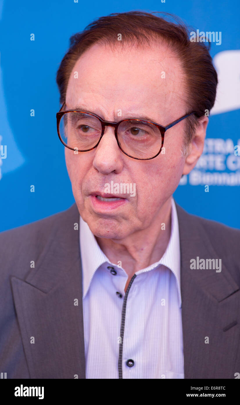 PETER BOGDANOVICH IST SIE LUSTIG AUF DIESE WEISE. PHOTOCALL. 71. Venedig FILM FESTIVAL LIDO Venedig Italien 29. August 2014 Stockfoto