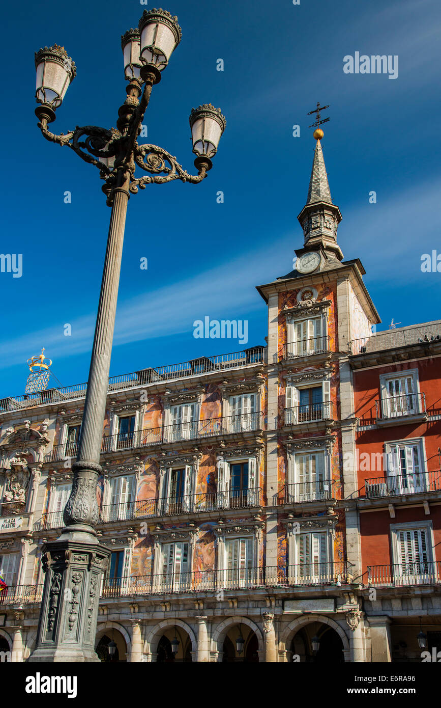 Casa De La Panaderia kommunale und kulturelle Gebäude, Plaza Mayor, Madrid, Comunidad de Madrid, Spanien Stockfoto