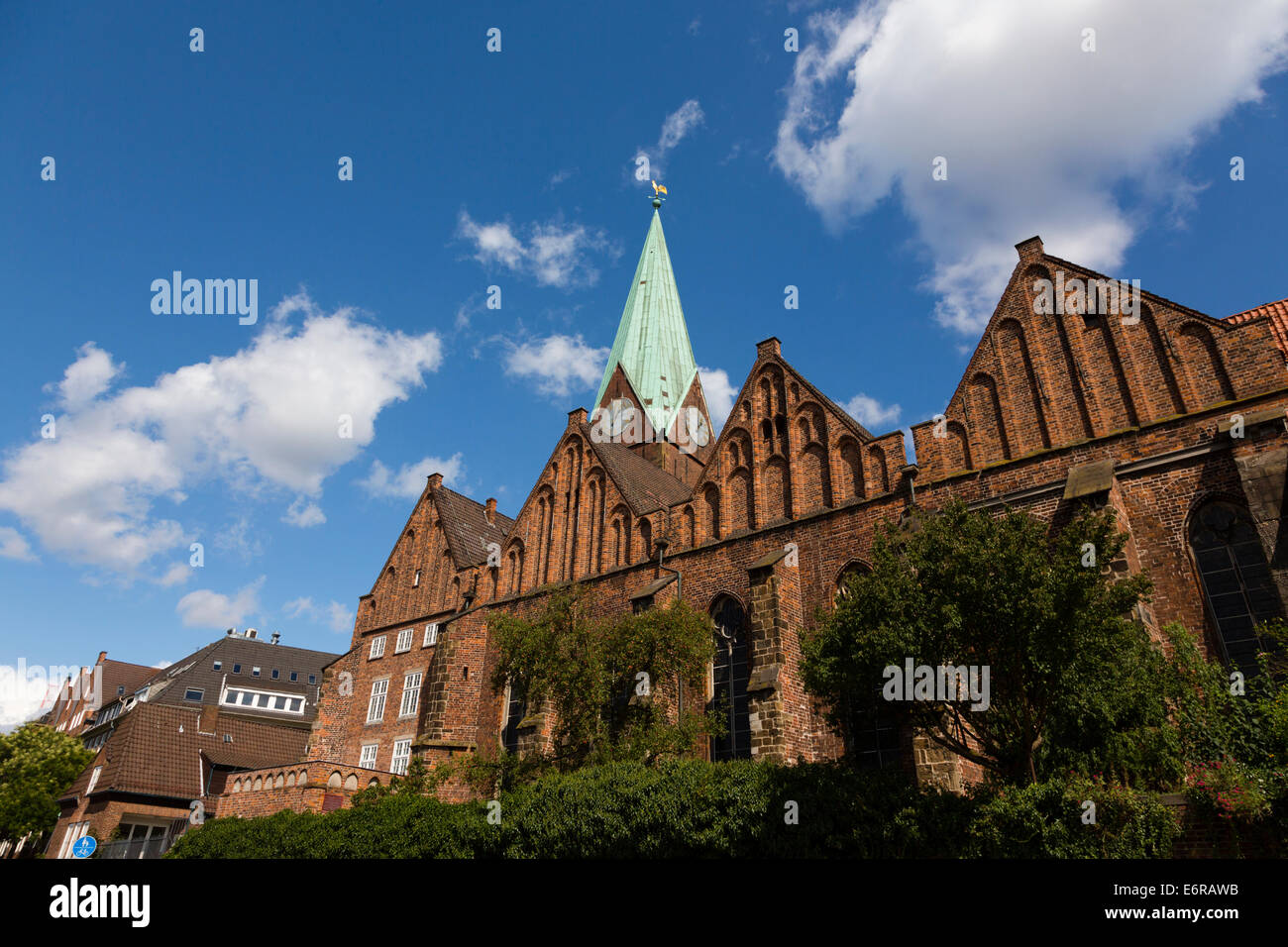 St. Martin Kirche, Schlachte Damm, Bremen, Deutschland Stockfoto