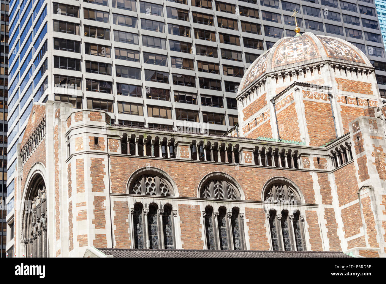 St.-Bartholomäus Kirche, Park Avenue, Manhattan, New York City, New York, USA Stockfoto