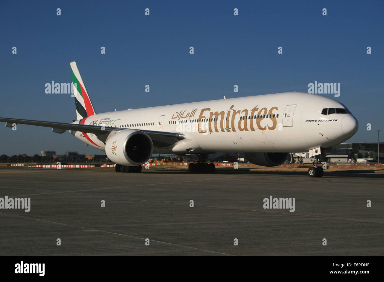 Emirates Boeing 777 300 Stockfoto