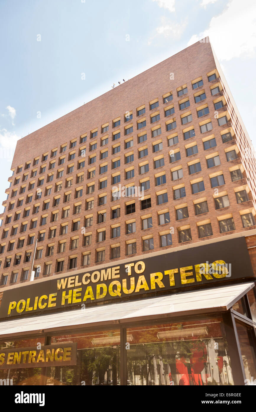 New York City Police Headquarters, 1 Polizei Plaza, Manhattan, New York City, New York, USA Stockfoto