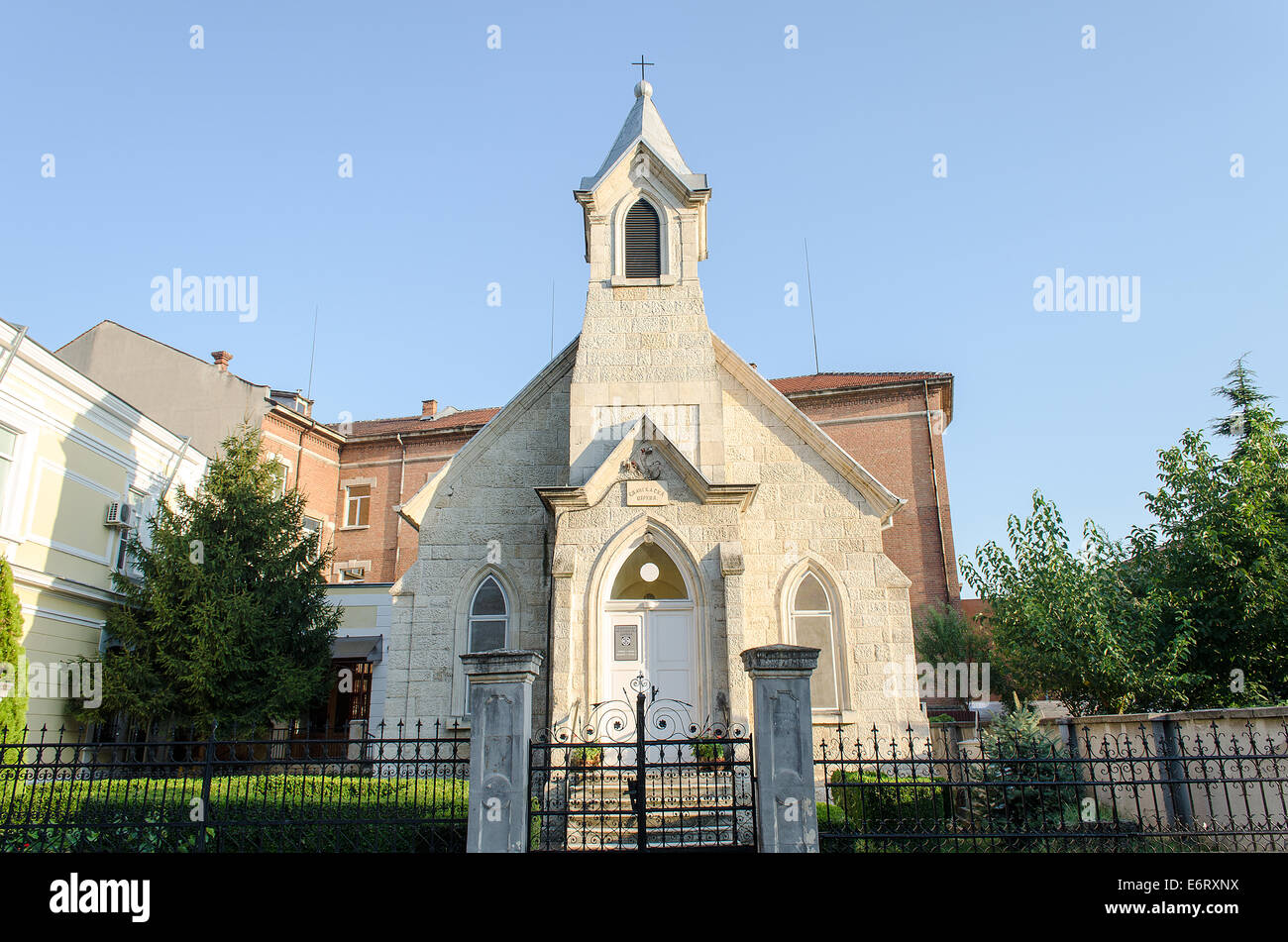 Evangelisch-Lutherische Kirche Jesu in Rousse Bulgarien Stockfoto