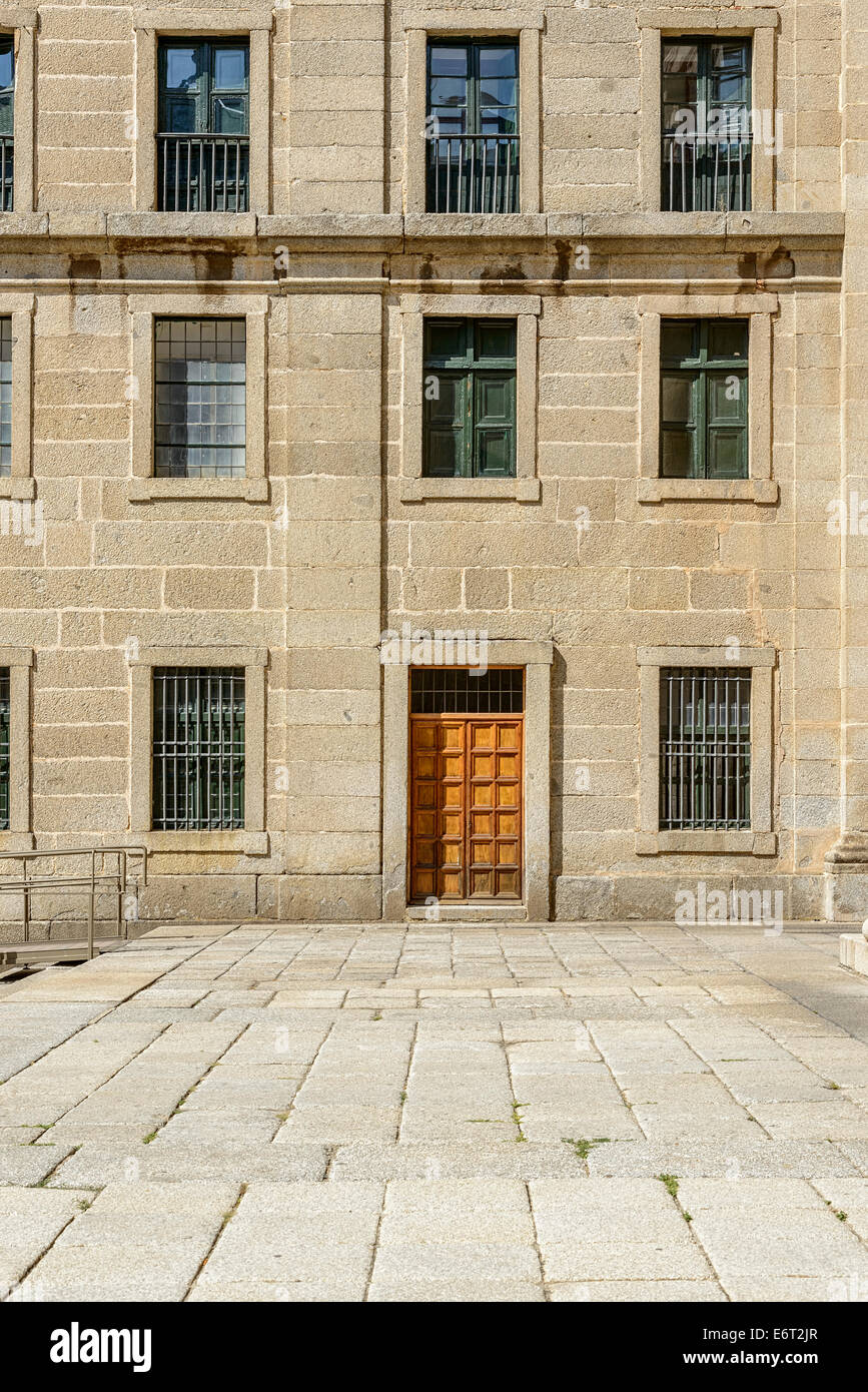 "El Escorial" Kloster. Interieur, Wandergebiet Stockfoto