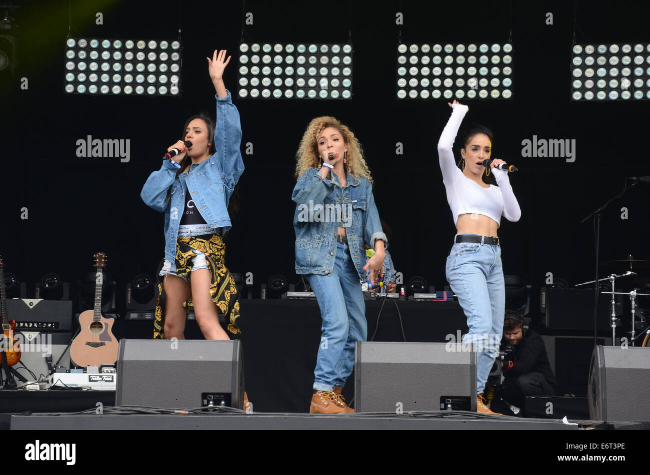 Fusion Festival, Birmingham, UK, Samstag, 30. August 2014, M.O führen ihre Reihe beim Fusion Festival im Cofton Park in Birmingham Credit: Kelly Rann/Alamy Live News Stockfoto