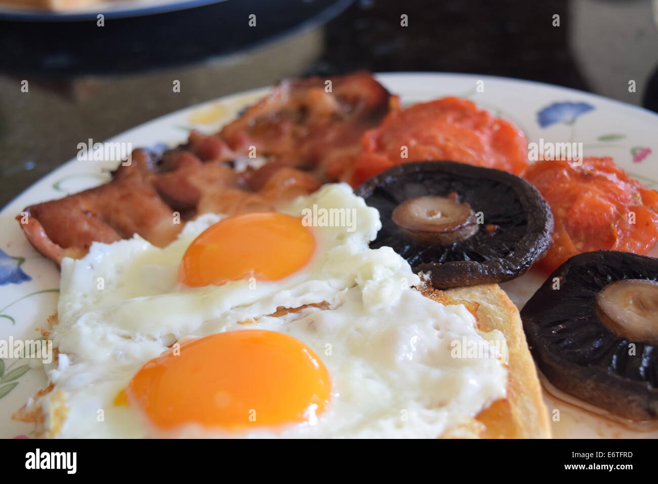 Warmes Frühstück Stockfoto