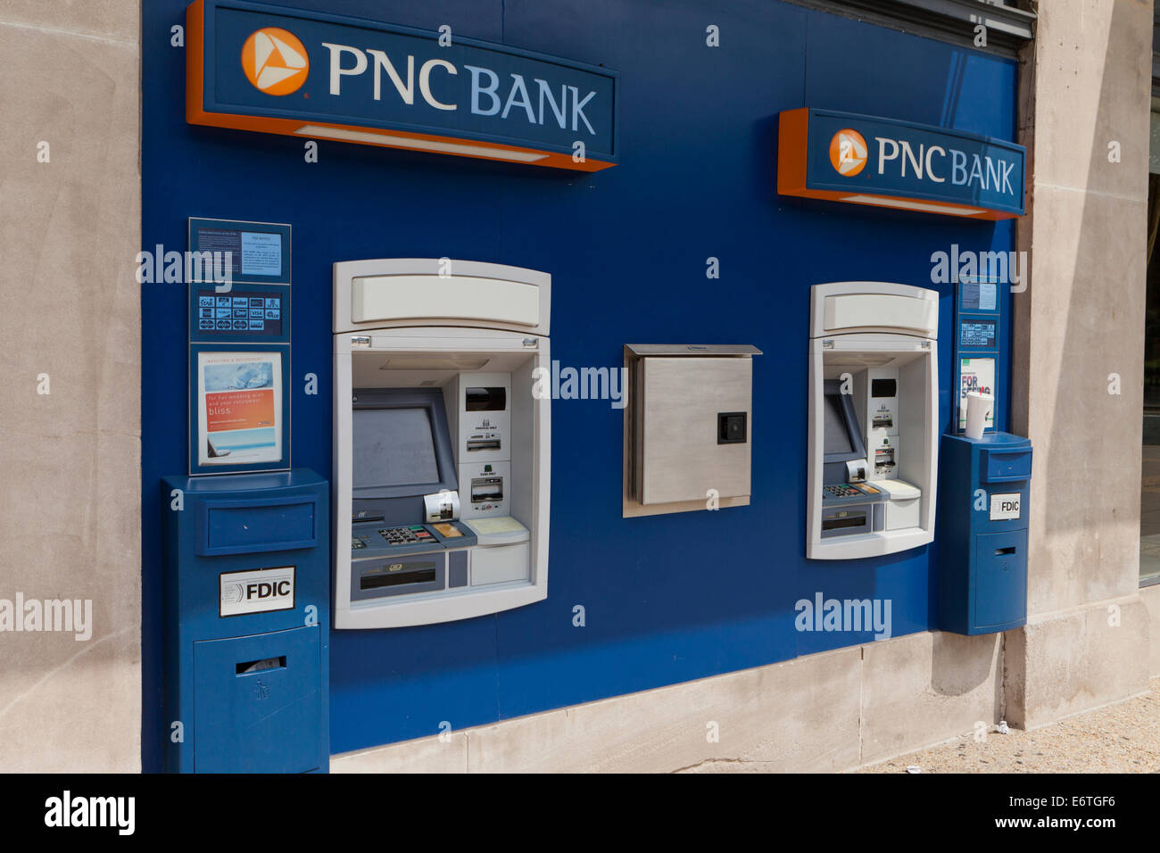 PNC Bank ATM Stockfoto