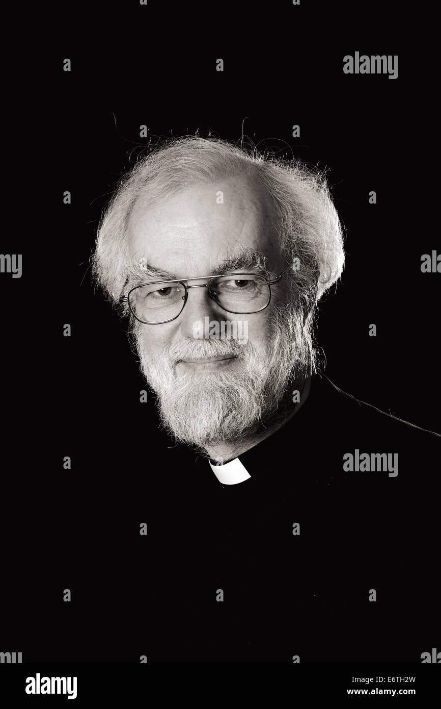 Die richtige Reverend Rowan Williams bei der Oldie literarischen Mittagessen 12.03.13 Stockfoto