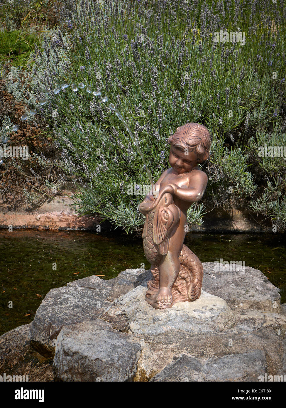 Brunnen UK Stockfoto