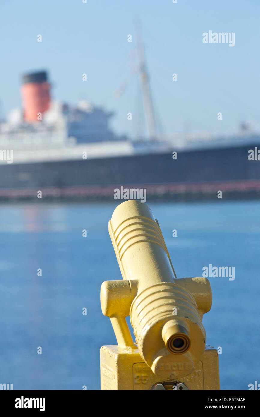 Schiff Ahoi!  Long Beach, Kalifornien. Stockfoto