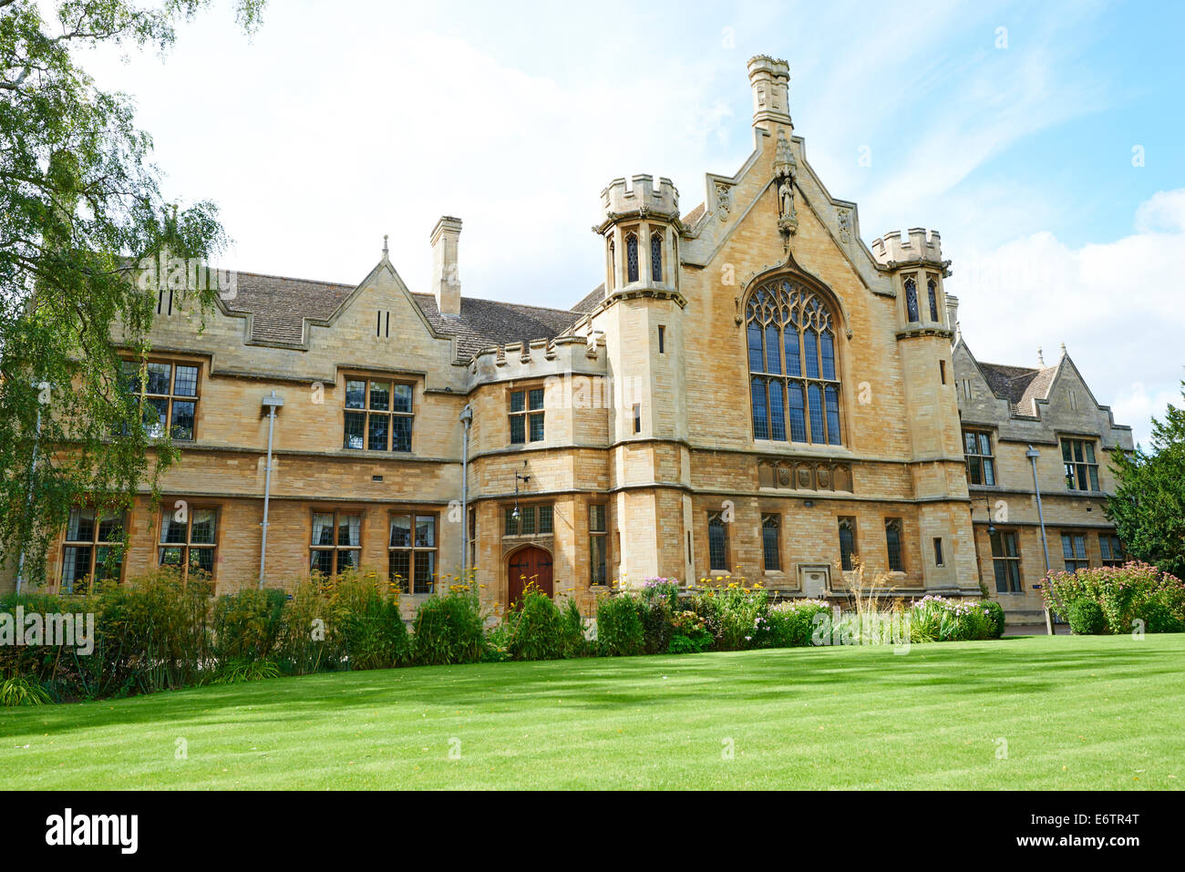 Die große Halle Bestandteil der Oundle School neue Straße Oundle Northamptonshire UK Stockfoto