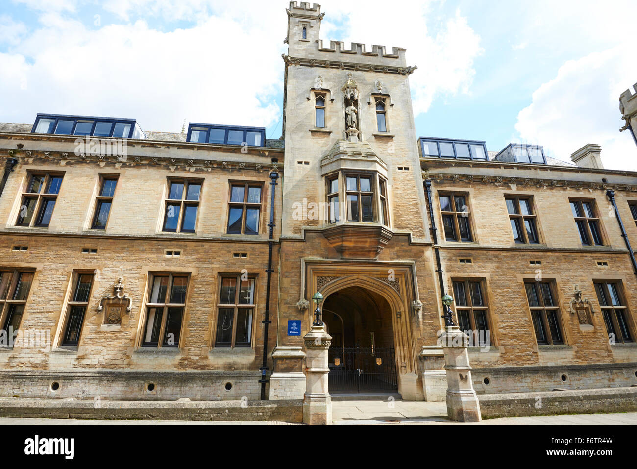 Oundle School Klöster neue Straße Oundle Northamptonshire UK Stockfoto