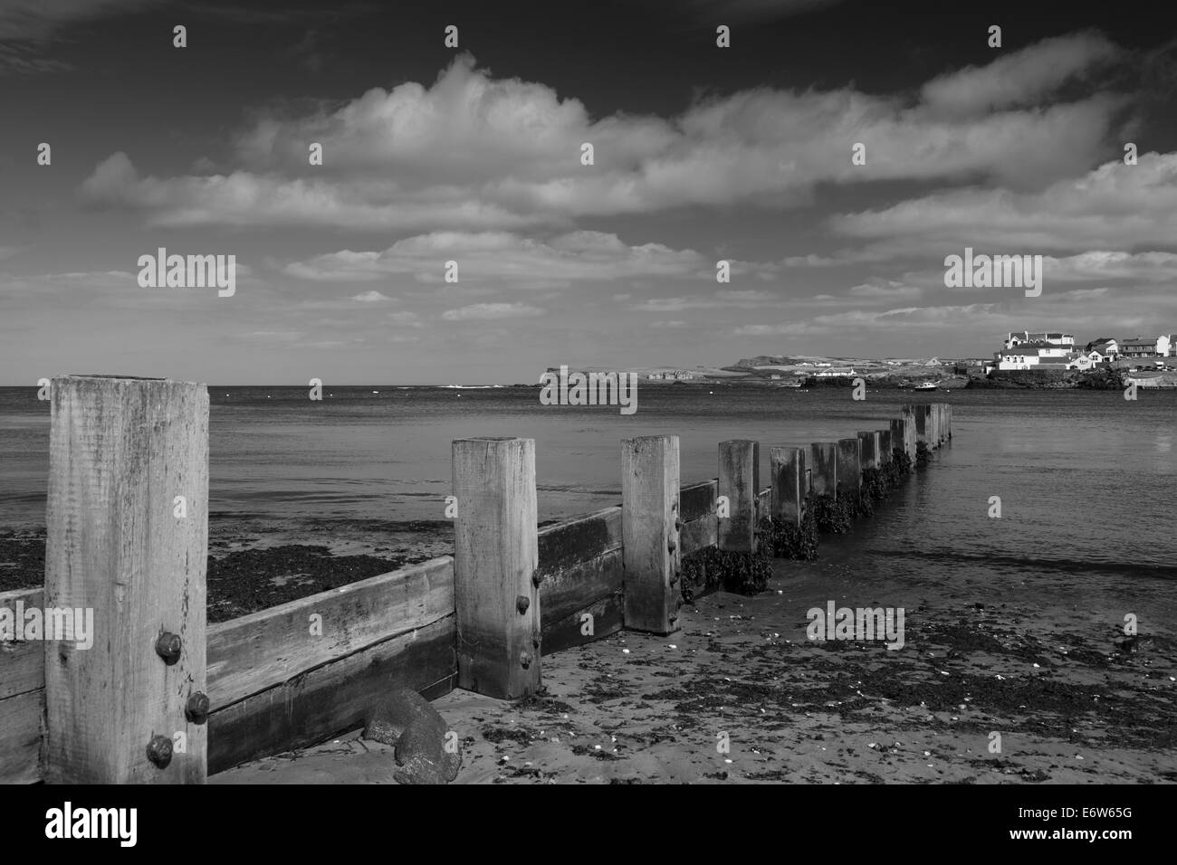 Portballintrae Harbor County Antrim, Nordirland Stockfoto