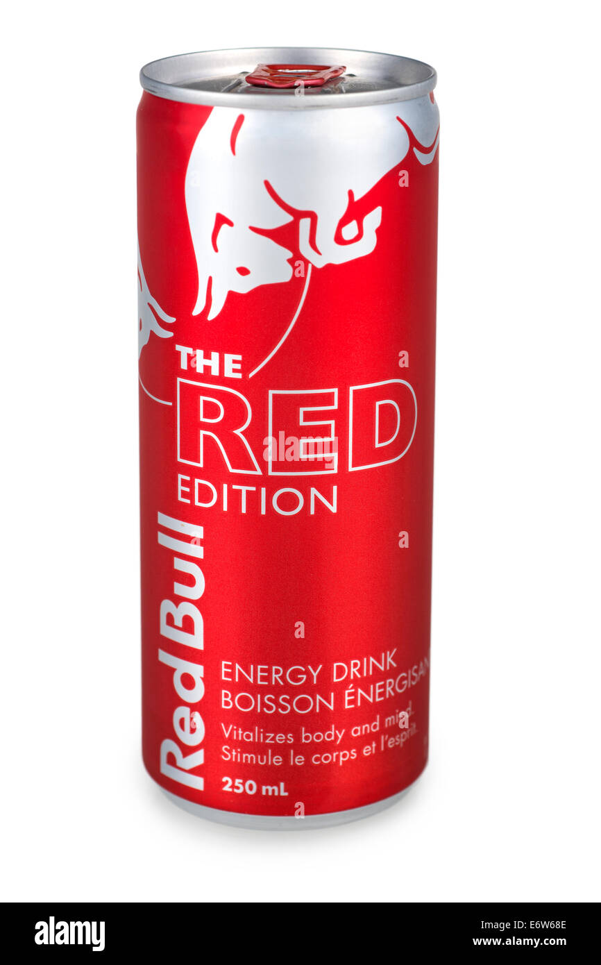 Red Bull Drink Stockfoto