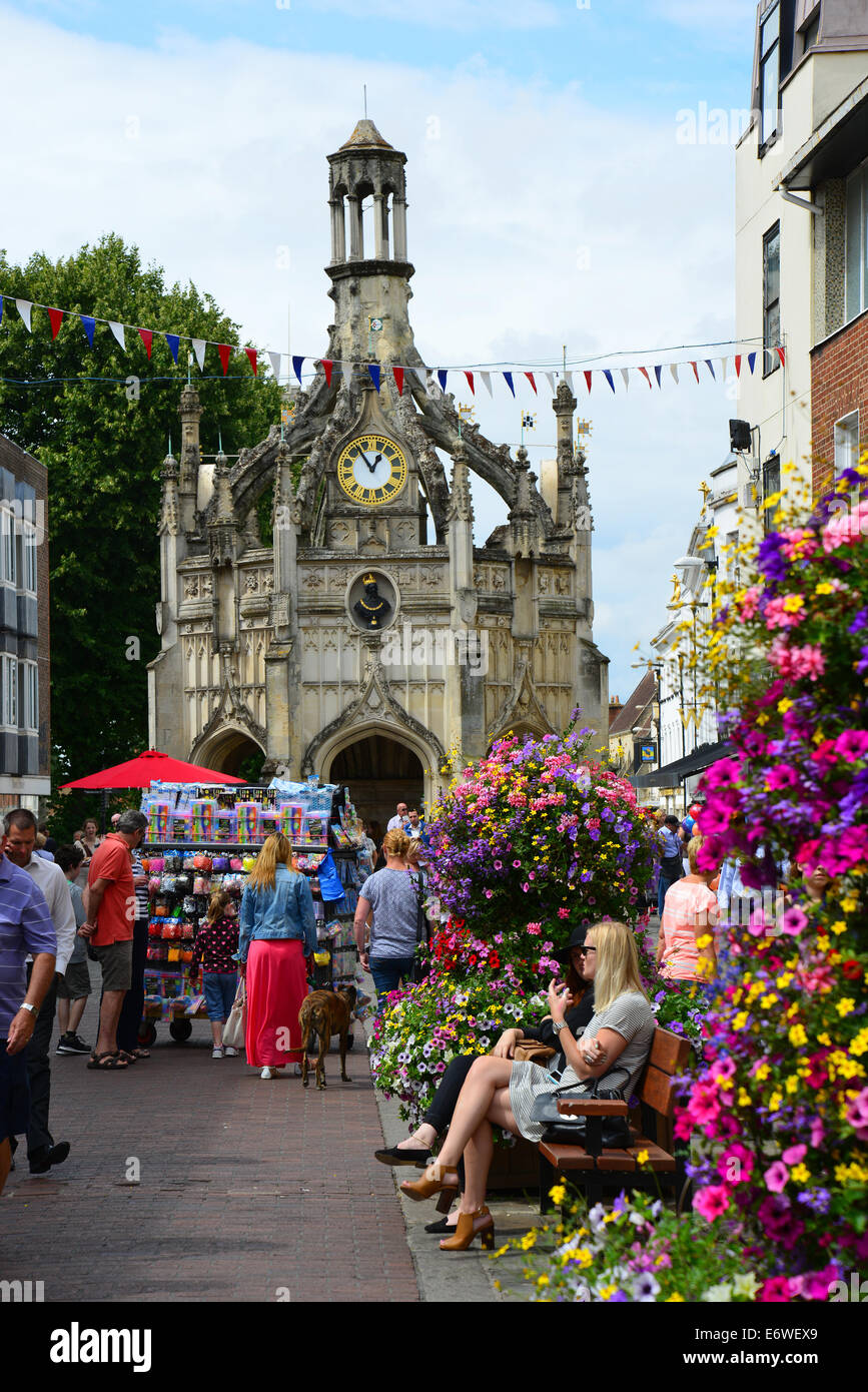 Chichester überqueren, Oststraße, Chichester, West Sussex, England, Vereinigtes Königreich Stockfoto