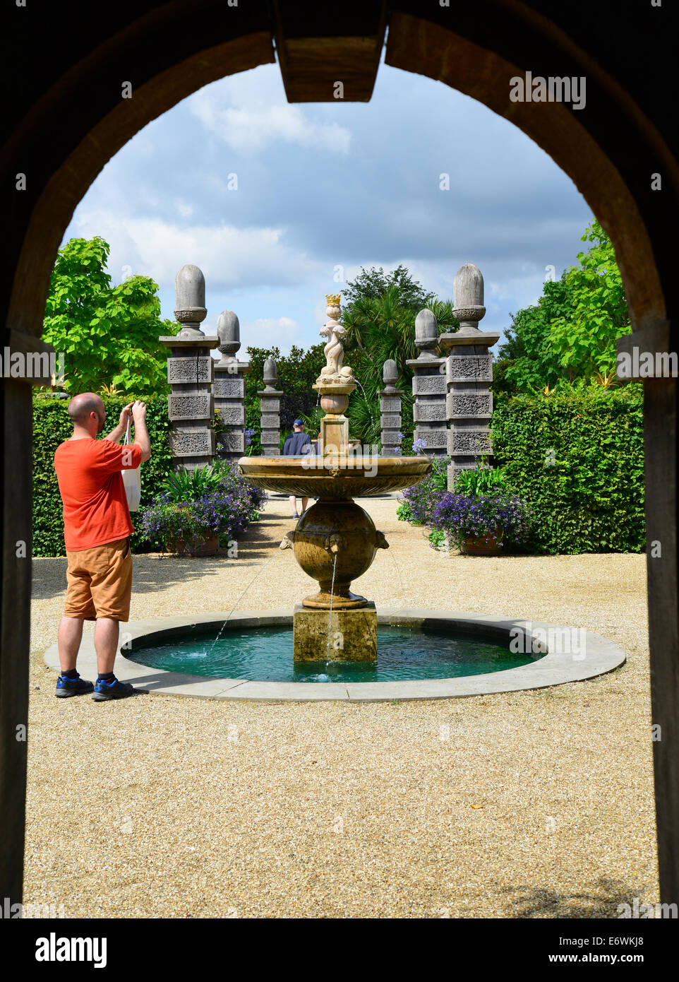 Die Collector's Earl Garten, Arundel Castle, Arundel, West Sussex, England, Vereinigtes Königreich Stockfoto