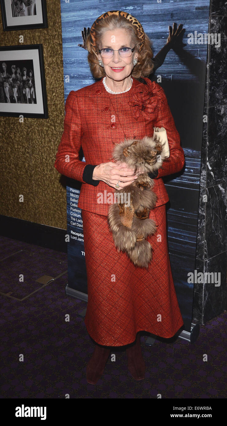 Narcissus UK Premiere auf dem Hippodrom London mit: Marquise von Londonderry wo: London, Vereinigtes Königreich bei: 9. Februar 2014 Stockfoto