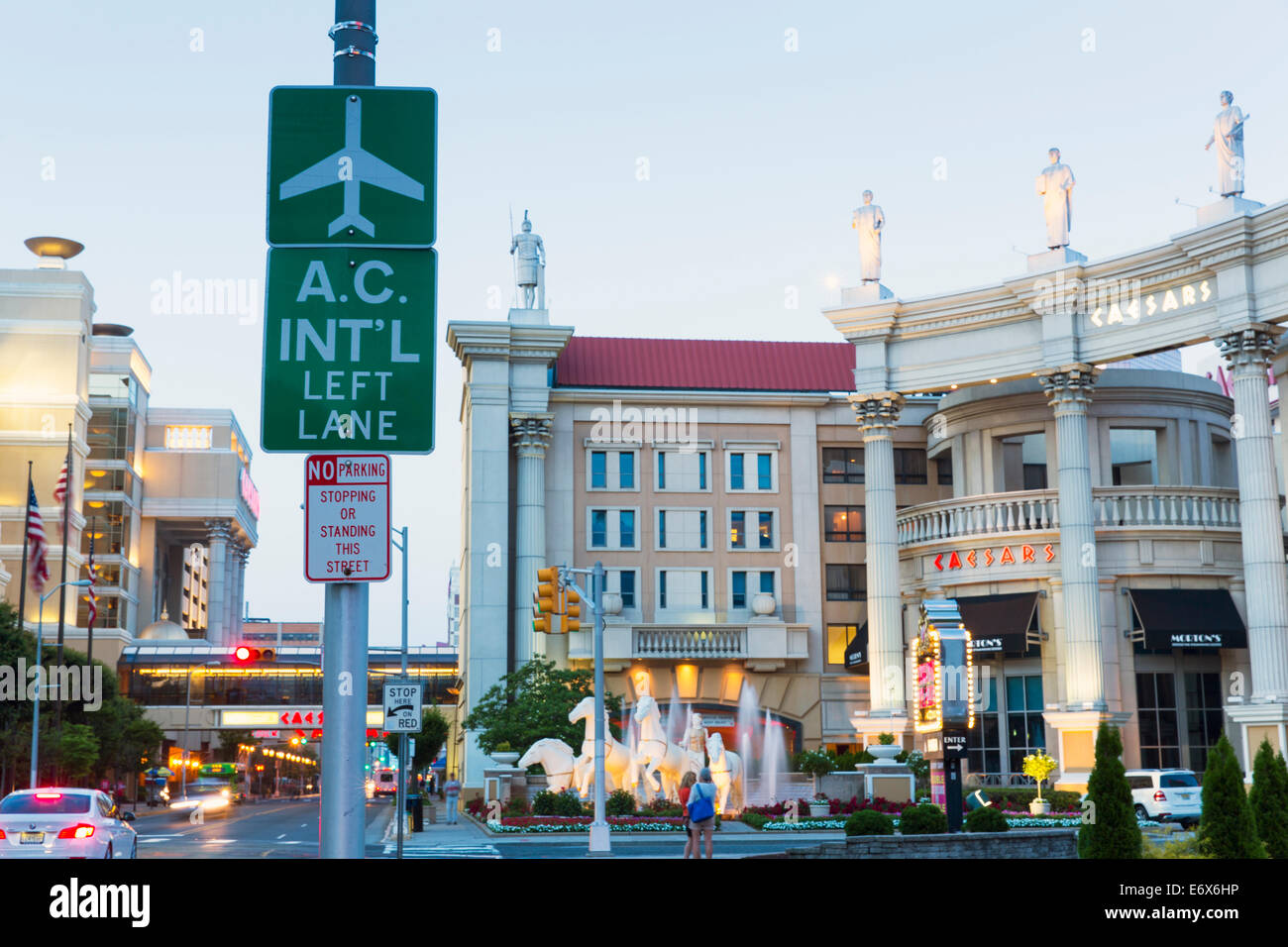 Caesars Casino Resort außen Stockfoto