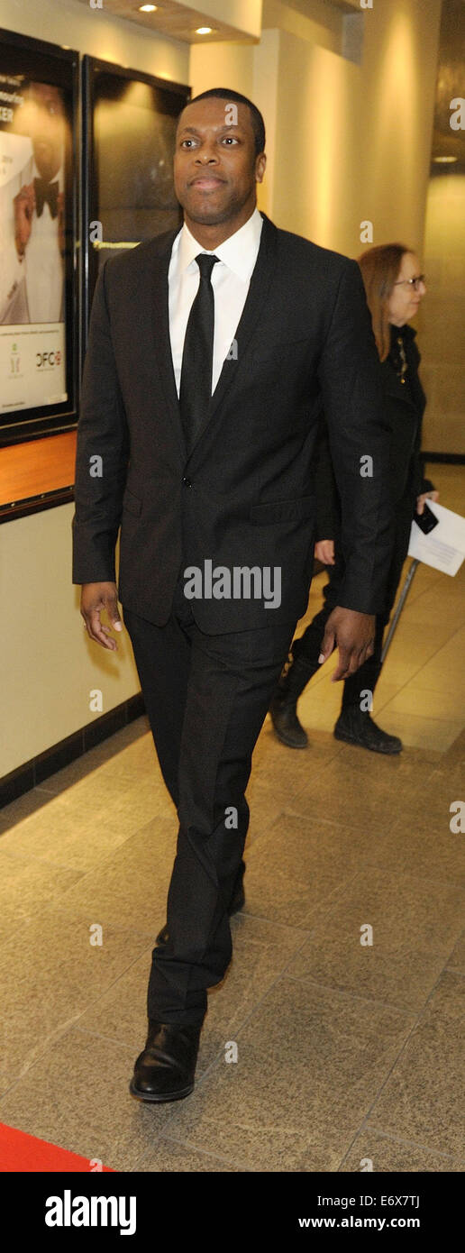 Chris Tucker Ankunft im Cineplex Odeon Varsity und VIP-Kinos für ein Abend zu Ehren Chris Tucker in der Feier des Black History Month.  Mit: Chris Tucker wo: Toronto, Kanada bei: 24. Februar 2014 Stockfoto