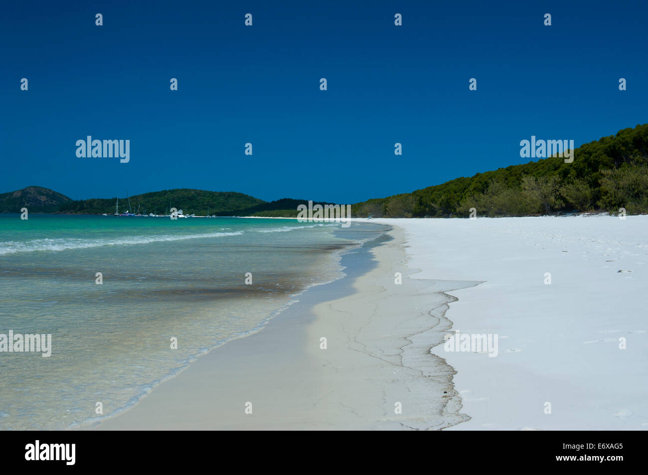 Whitehaven Beach, Whitsunday Islands, Queensland, Australien Stockfoto