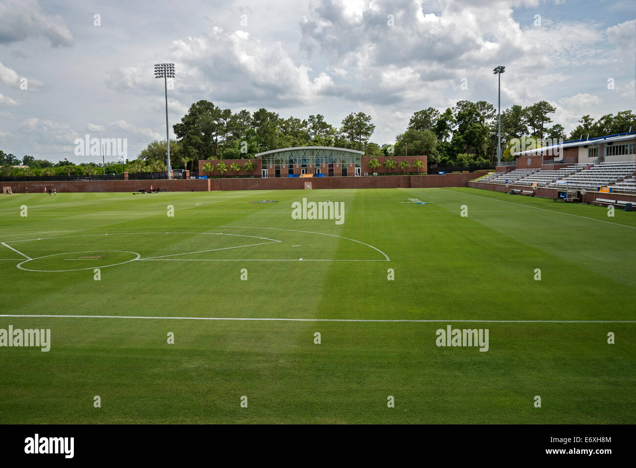 Donald R. Dizney Lacrosse-Stadion an der University of Florida in Gainesville. Stockfoto