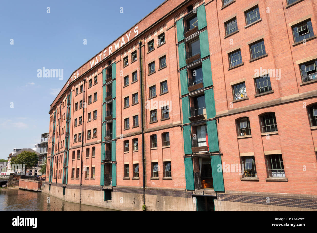 British Waterways Gebäude (jetzt Heimat der Glee Club) Nottingham, Nottinghamshire, England, UK. Stockfoto