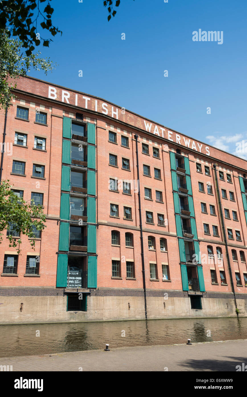 British Waterways Gebäude (jetzt Heimat der Glee Club) Nottingham, Nottinghamshire, England, UK. Stockfoto