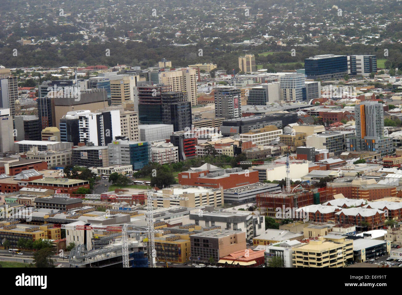 Innenstadt von Adelaide Australien Stockfoto