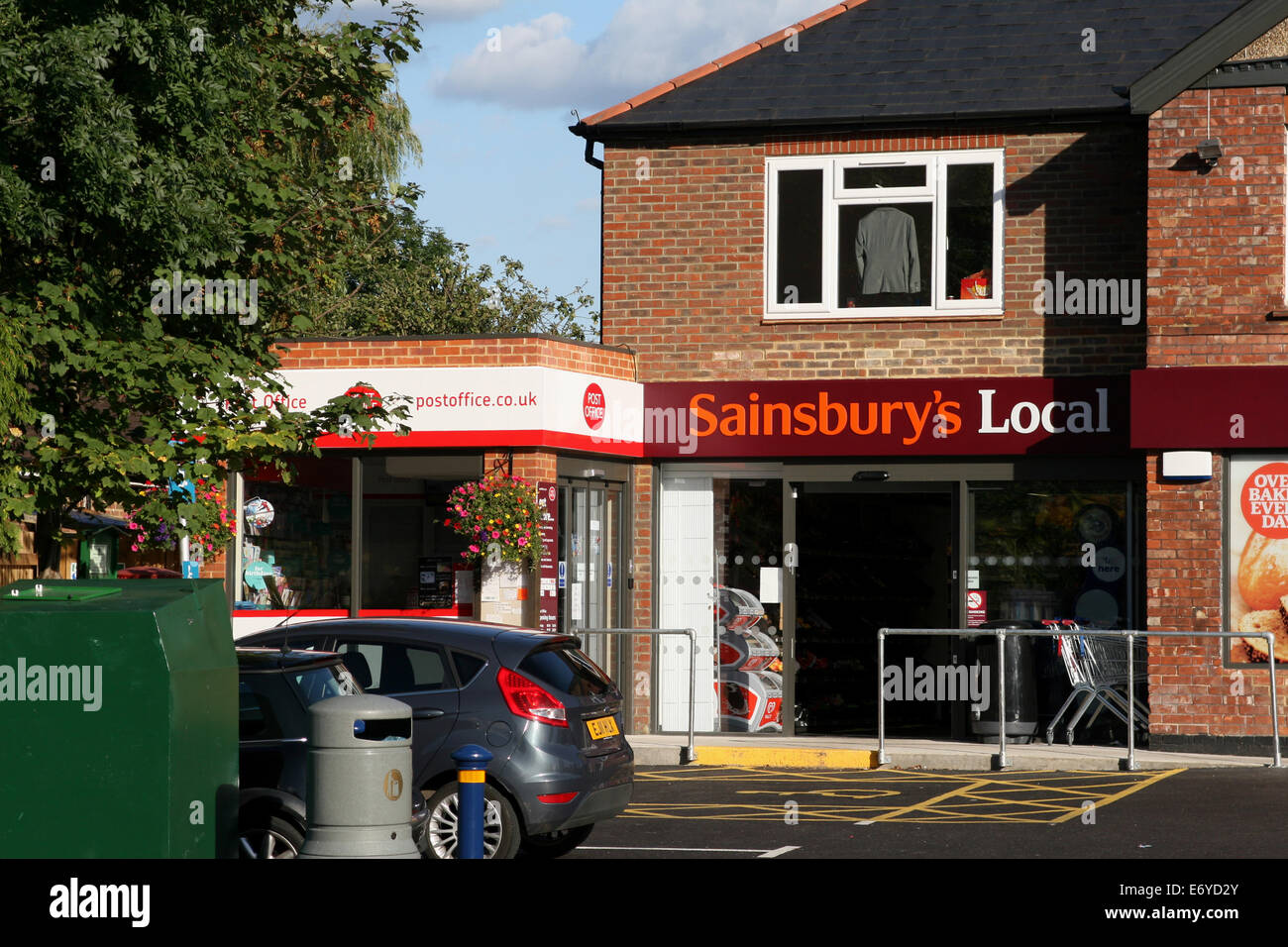 Sainsburys Supermarkt Shop Stockfoto