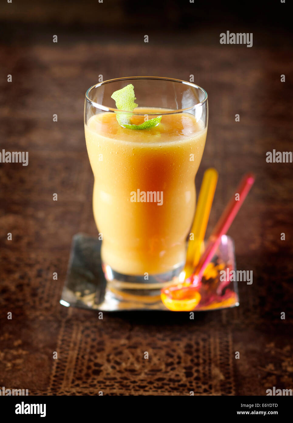 Mango-smoothie Stockfoto