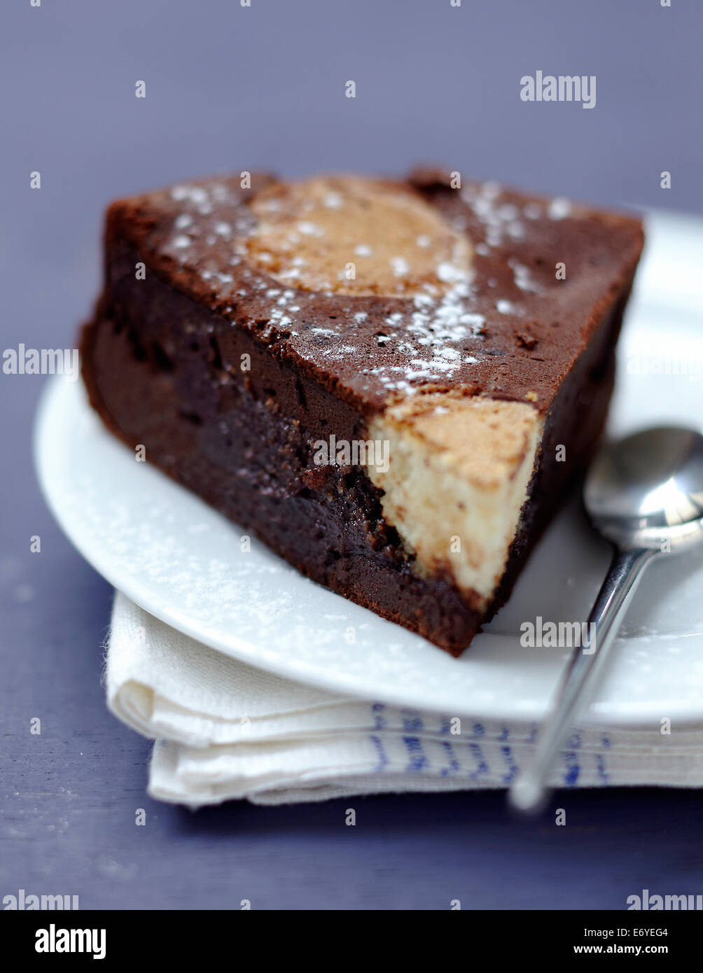 Italienische Schokolade Kuchen Stockfoto