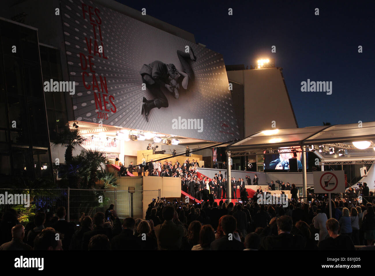 Frankreich-Cote d ' Azur Cannes Cannes Film Festival Zoe Baker Stockfoto