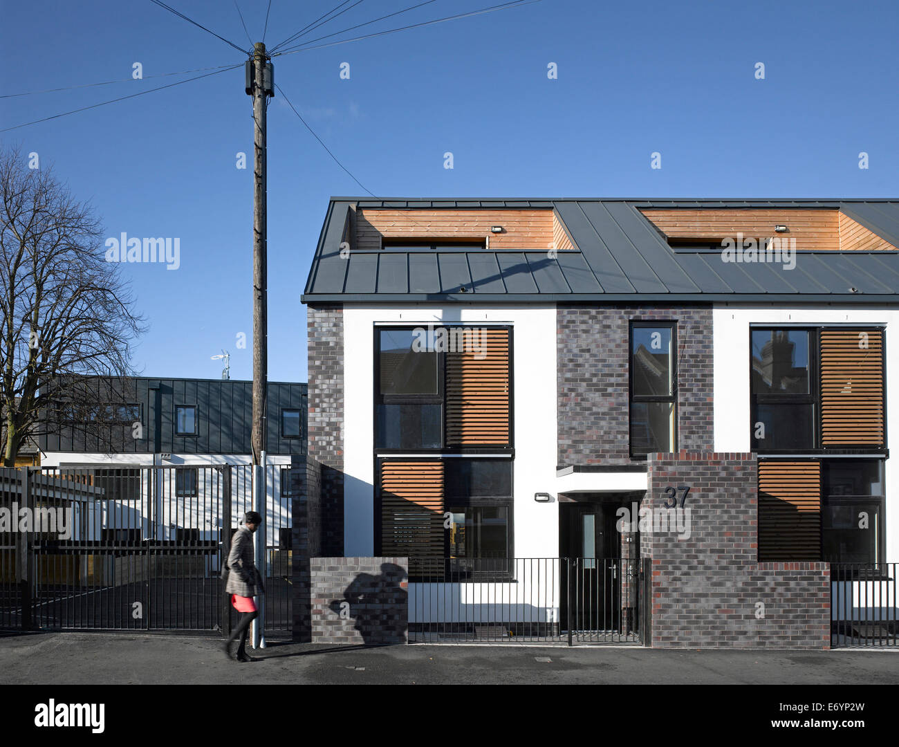 Higham Hill Road, London Stockfoto