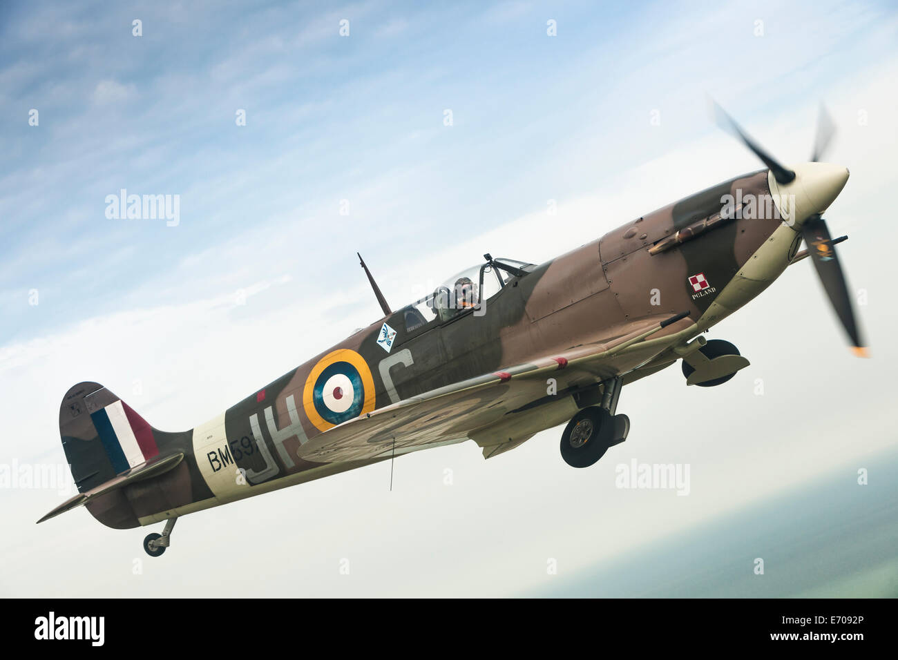 Vickers Supermarine Spitfire MK VB G-MKVB Stockfoto