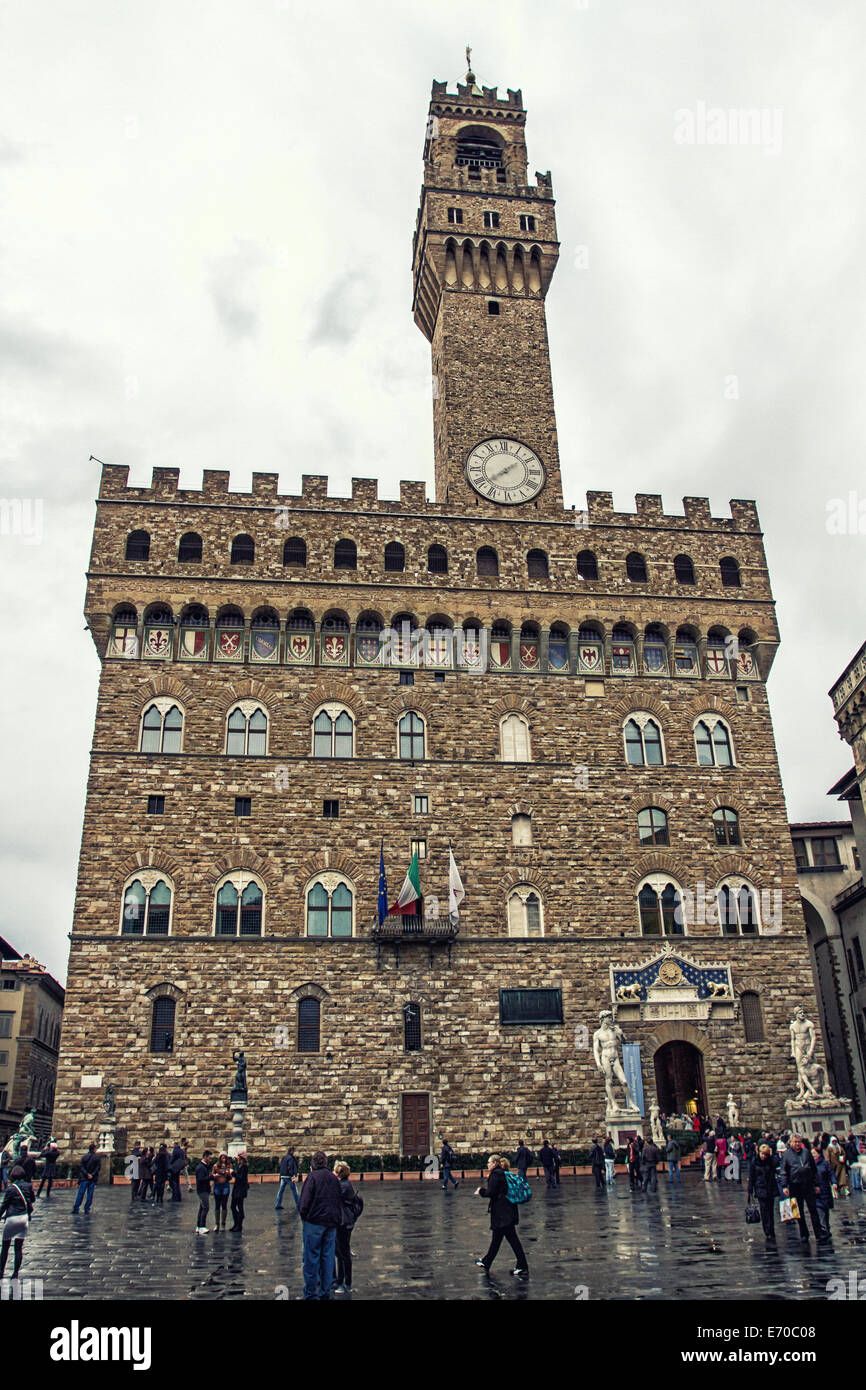 Palazzo Vecchio Stockfoto