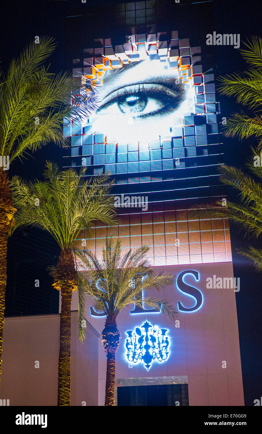 Die SLS Hotel & Casino in Las Vegas Stockfoto