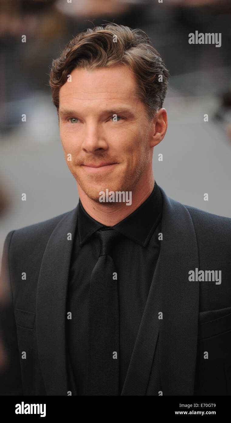London, UK, UK. 2. Sep, 2014. Benedict Cumberbatch kommt für die GQ Men of the Year Award am Royal Opera House. Bildnachweis: Ferdaus Shamim/ZUMA Draht/Alamy Live-Nachrichten Stockfoto