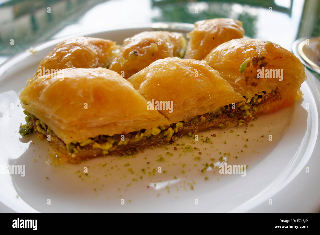 Türkei Gaziantep baklava Stockfoto