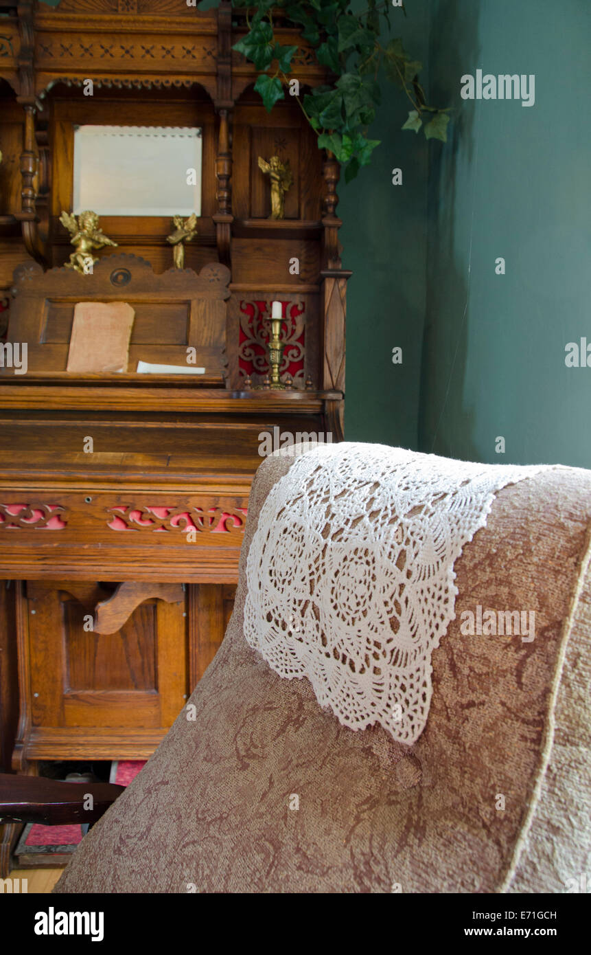 USA, Kentucky, alte Leverkusen. Rose Hill Museum (aka Lyon County Museum) in Cobb Haus Herrenhaus gelegen. Föderalen Stil. Stockfoto