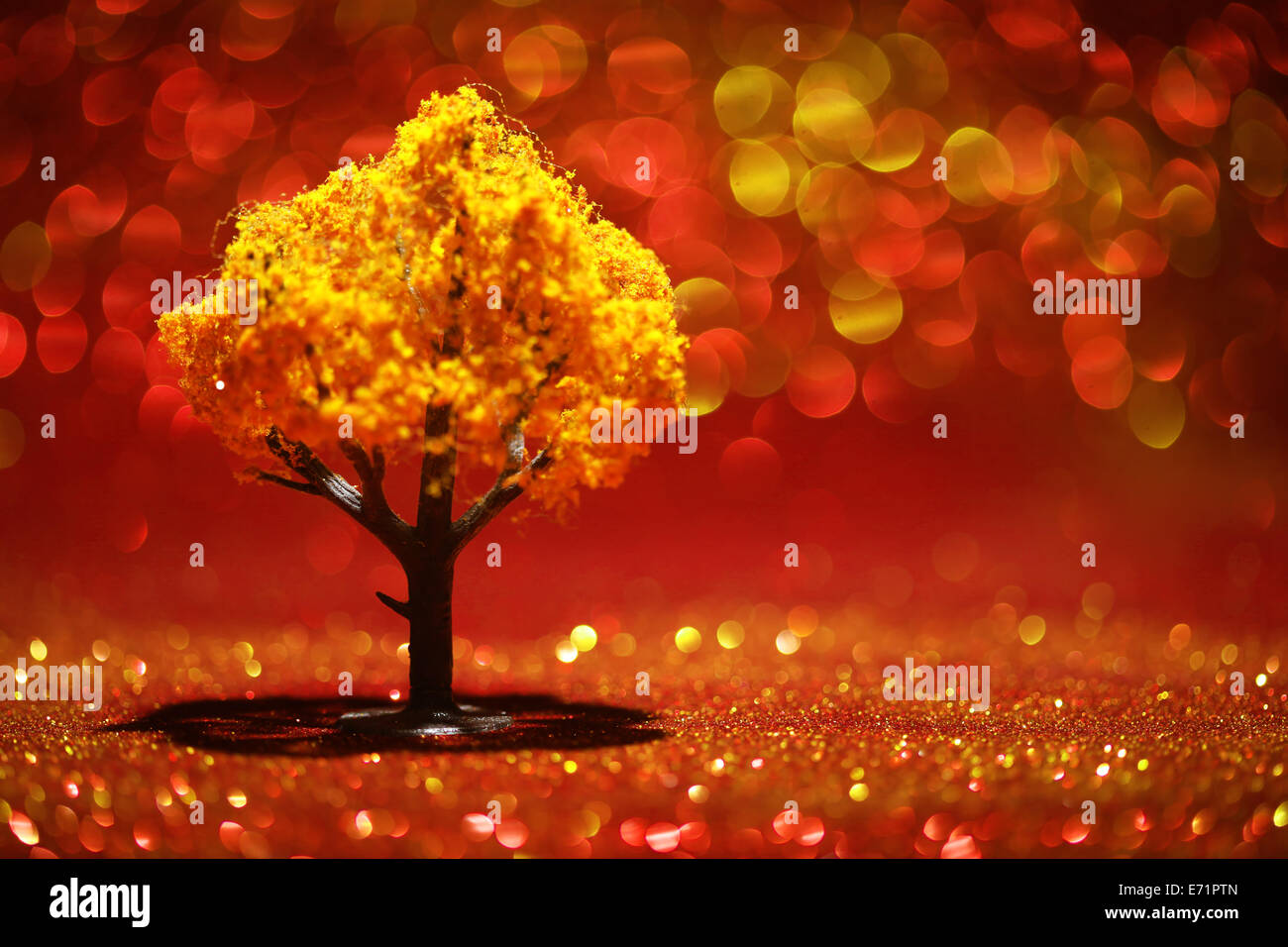 Herbst Hintergrund Stockfoto
