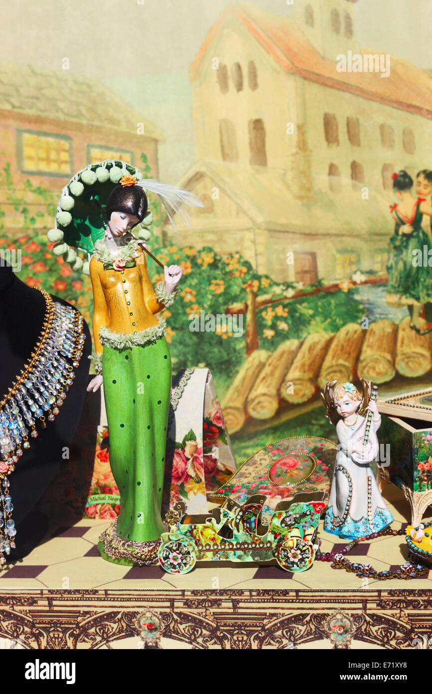 Schaufenster Kaufhaus "Passage" in St. Petersburg, Russland Stockfoto